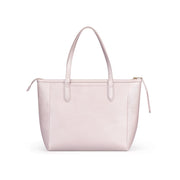 Pink | Madison women's pearlescent pink tote bag, front view