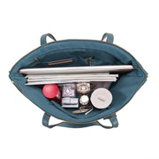 Dark Blue | Madison 16L dark blue tote with organized interior compartments