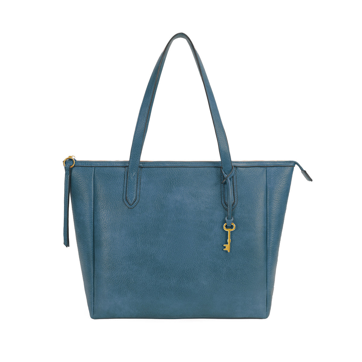 Dark Blue | Madison 16L dark blue women's zip tote bag, rear view