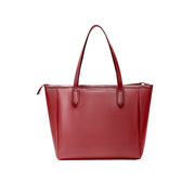 Red | Madison 16L red women's tote bag, rear view