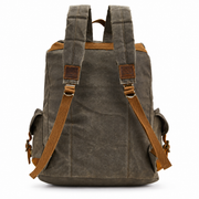 Cognac | Cognac backpack adjustable padded rear straps