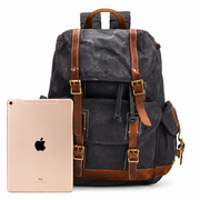 Gunmetal | Ranger 14L backpack size comparison with tablet