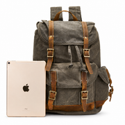 Cognac | Ranger 14L backpack size comparison with tablet